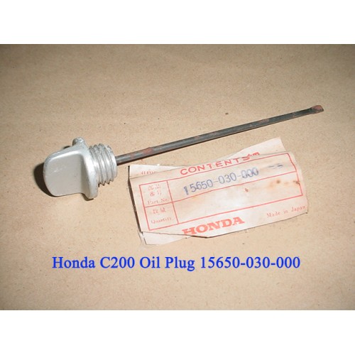 Honda CA200 CT200 C200 Oil Plug DIP STICK Oil Level Gauge 15650-030-000 free post