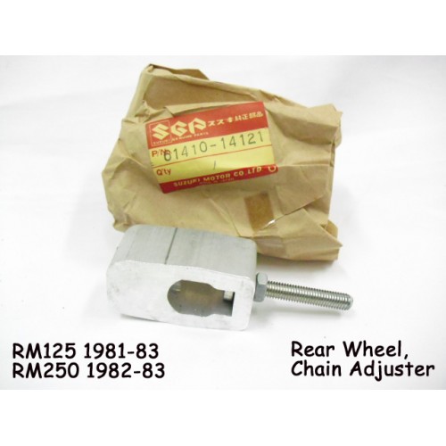 Suzuki RM125 RM250 Rear Wheel Chain Adjuster 61410-14121