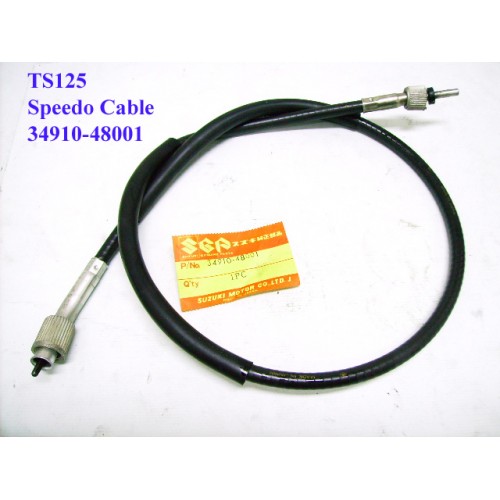 Suzuki TS125 Speedo Cable TS125N 1992 SPEEDOMETER WIRE GAUGE 34910-48001 free post