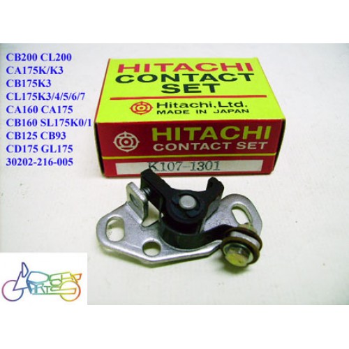 Honda CB93 CB125 CA160 CB160 CL160 CB175 CD175 CL175 SL175 CB200 CL200 Contact Point Hitachi 30202-216-005 free post