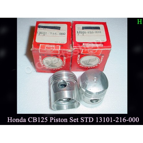 Honda CB93 Piston STD x2 CB125 PISTON Standard Size 13101-216-00 free post