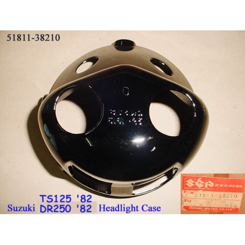 Suzuki TS125 DR125 DR250 Headlight Case Head Lamp Cover Bucket 51811-38210