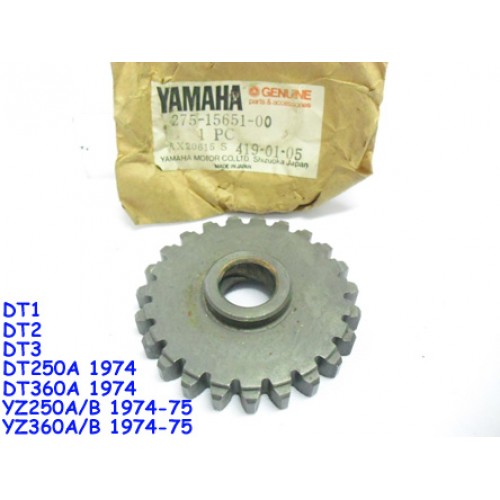 Yamaha DT1 DT2 DT3 DT250 DT360 YZ250 YZ360 Transmission Kick Idle Gear