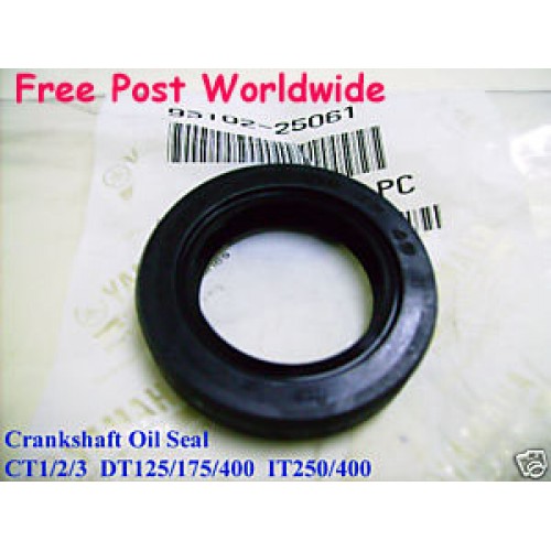 Yamaha CT1 DT125 DT400 IT250 IT400 Crankshaft Oil Seal 93102-25061 free post