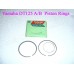 Yamaha DT125 Piston Ring Set 1.00 444-11610-40 4th Over Size free post
