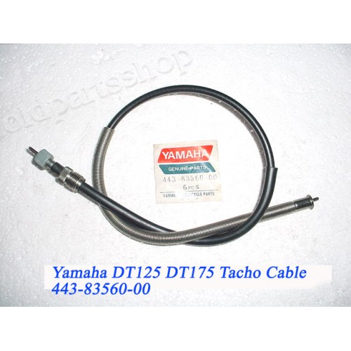 Yamaha DT125 DT175 Tacho Cable 443-83560-00
