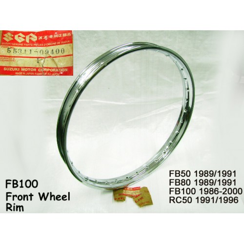 Suzuki RC50 FB50 FB 80 FB100 Front Wheel Rim 55311-09400