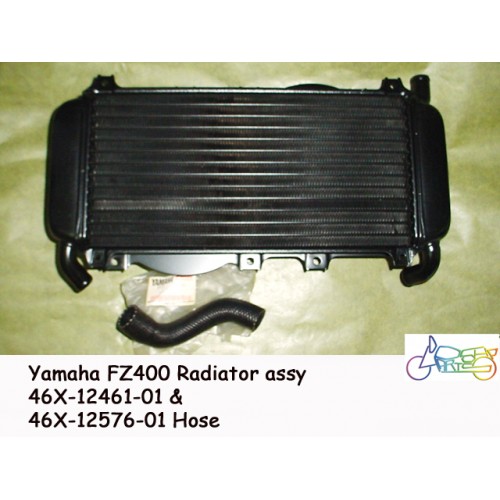 Yamaha FZ400 FZR400 Radiator Assy 46X-12461-01