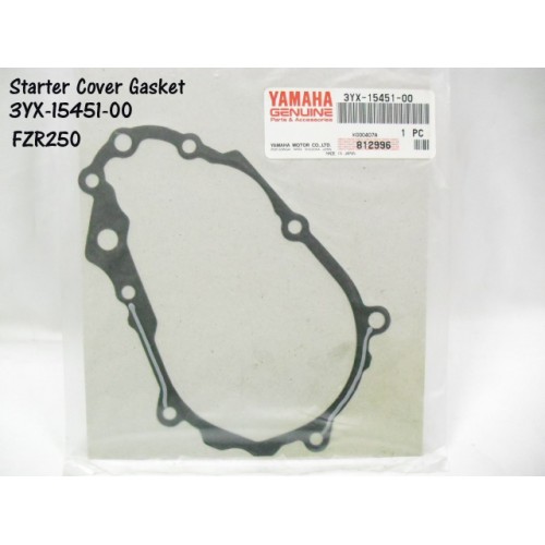 Yamaha FZR250 FZX250 Crankcase Cover Gasket Starter Cover 3YX-15451-00 free post