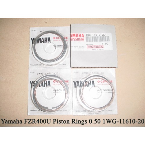 Yamaha FZR400 Piston Ring 0.50 x4 PN: 1WG-11610-20 free post