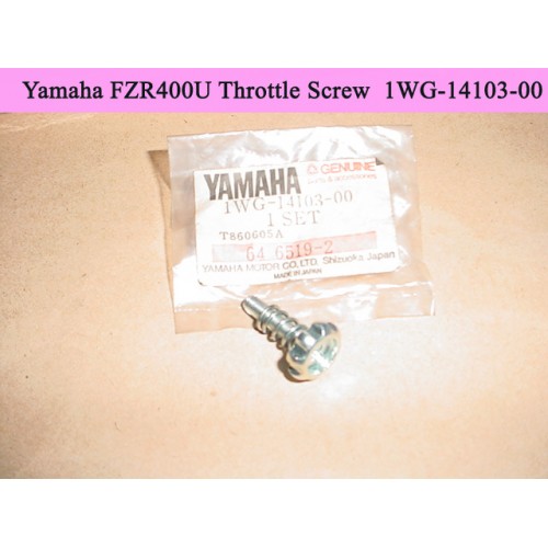 Yamaha FZR400 Carb Throttle Screw PN 1WG-14103-00 Carburetor free post
