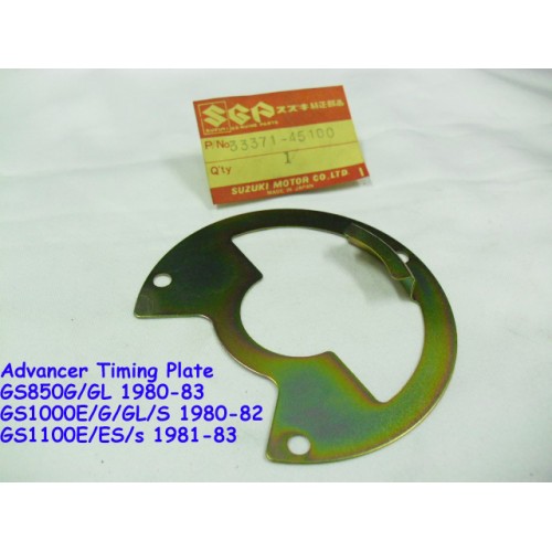 Suzuki GS850 GS1000 GS1100 Advancer Timing Plate 33371-45100 free post