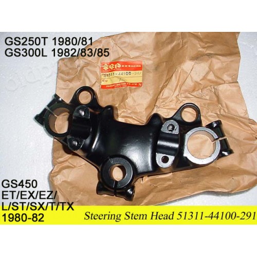 Suzuki GS250 GS300 GS450 Top Yoke 51311-44100 Steering Stem Head