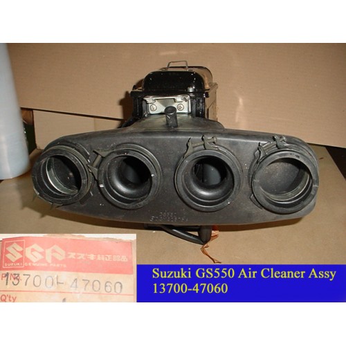 Suzuki GS500 GS550 GS650 Air Box NOS GS650E Air Intake Silencer 13700-47060