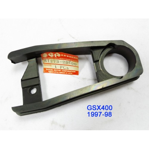 Suzuki GSX400 Swing Arm Seal Guard GSX400V Rear Arm Chain Protector 61273-23E00 free post
