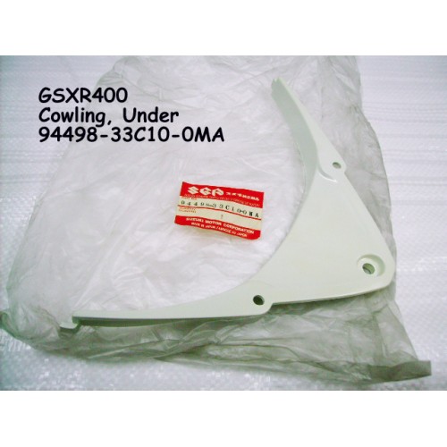 Suzuki GSX-R400 Cowling Centre 1990-1994 Belly Pan Under 94498-33C10-0MA free post 