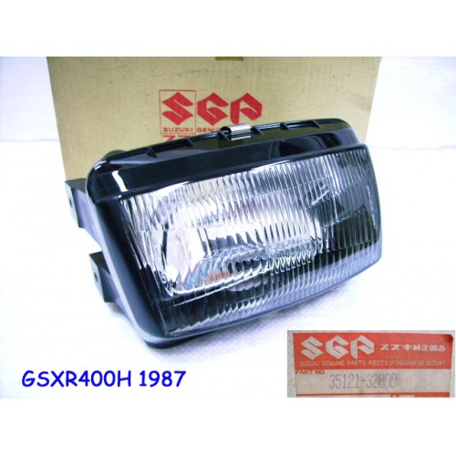Suzuki GSX-R400 Headlight 1987 GSX-R400H HEAD LAMP 35121-32B00 free post