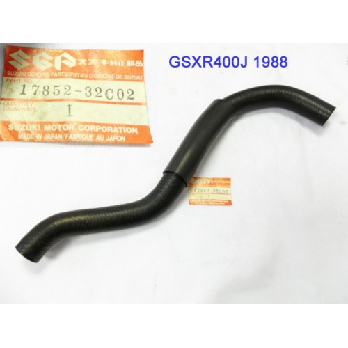 Suzuki GSX-R400 Radiator Hose 17852-32C02 GSXR400 Rubber PIPE free post