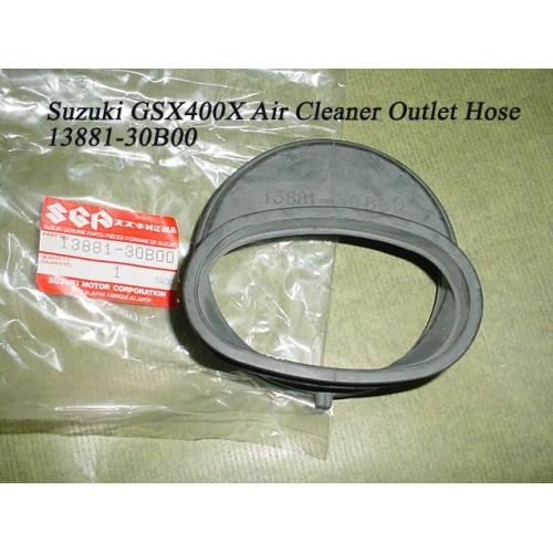 Suzuki GSX-R400 Air Cleaner Hose 1987 GSX-R400H Rubber Joint 13881-30B00 free post