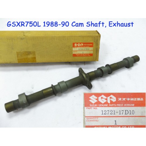 Suzuki GSX-R750 Cam Shaft EXHAUST 12721-17D10 GSXR750 GSX-R750L free post