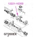 Suzuki GT200 Crankshaft RH 12221-10300