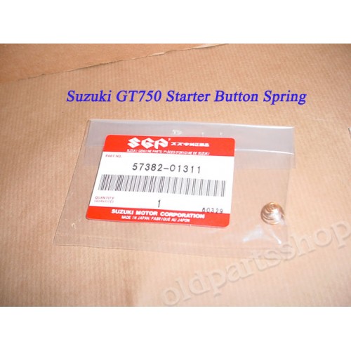 Suzuki GT750 Starter Button Spring 57382-01311
