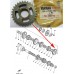 Yamaha RD125YPVS Transmission Gear 2nd Wheel 1GU-17221-00 free post