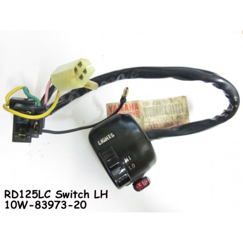 Yamaha RD125LC RZ125 RDS125YPVS Switch Assy LH 10W-83973-20 free post
