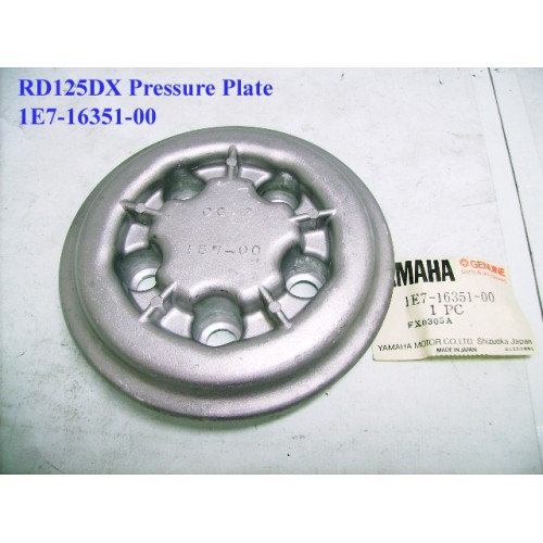 Yamaha RD125DX Clutch Pressure Plate 1E7-16351-00 RD200 Cafe Racer Clutch Boss free post