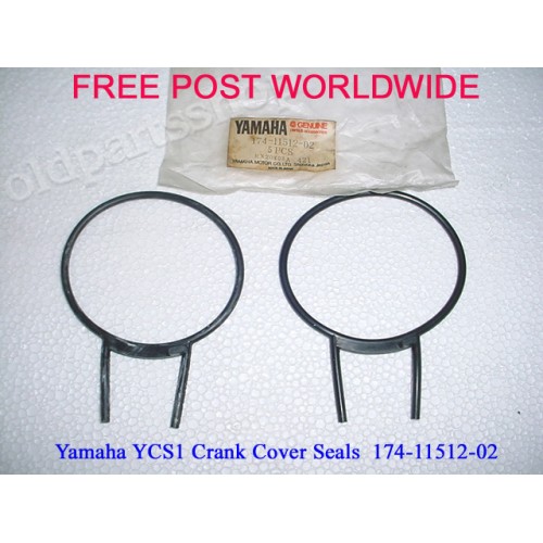 Yamaha YCS1 CS3 CS5 RD200 Crank Seal x2 174-11512-00 free post