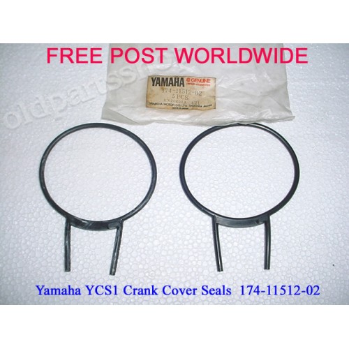 Yamaha YCS1 CS3 CS5 RD200 Crank Seal x2 174-11512-00 free post
