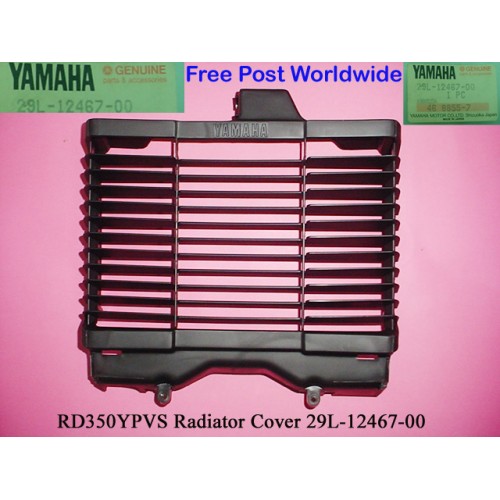 Yamaha RD350YPVS RZ350 Radiator Cover RD250YPVS Grill RADIATOR Protector 29L-12467-00 free post