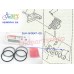 Yamaha FJ600 XJ400 XV750 XV1100 RD350YPVS RZ350 Caliper Repair Kit - Seal 4XV-W0047-50