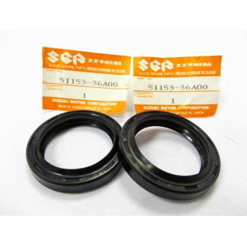 Suzuki RG125 Fork Oil Seal x2 OIL SEAL 51153-36A00 free post