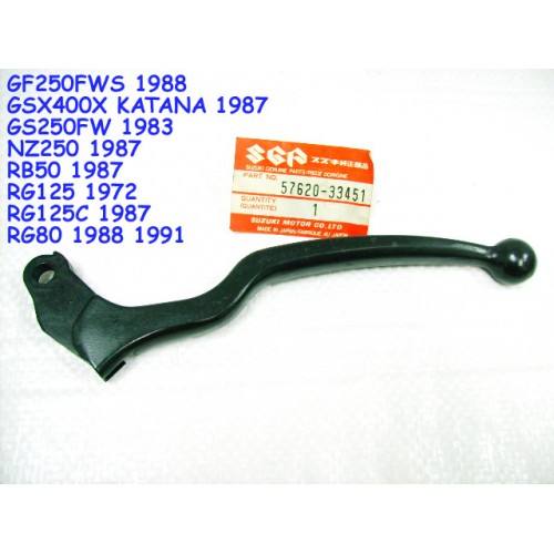 Suzuki GSX400 Katana GS250 GF250 NZ250 RG80 RG125 Lever LH 57620-33451