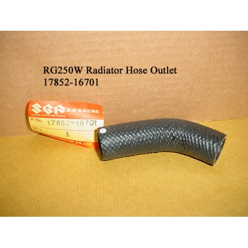 Suzuki RG250 Radiator Hose 17852-16701 RUBBER PIPE free post