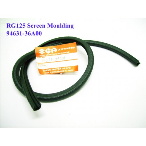 Suzuki RG125 Top Cowling Mould 94631-36A00 WINDSCREEN TRIM RUBBER SEAL free post