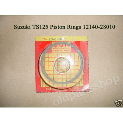 Suzuki TS125 TC125 RM125 RV125 Piston Ring STD Size 12140-28010 free post