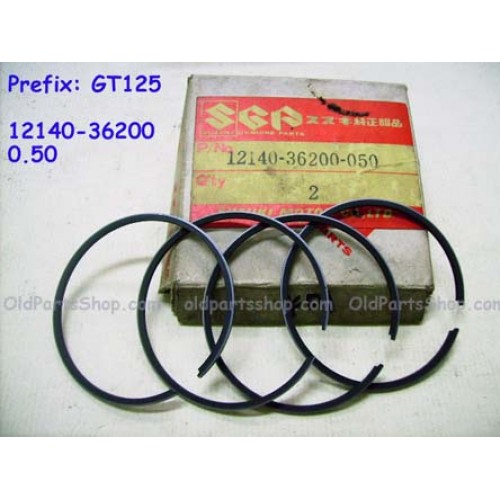 Suzuki GT125 Piston Ring 0.50 12140-36200 free post