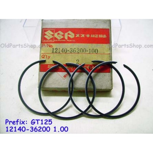 Suzuki GT125 Piston Ring 1.00 12140-36200 free post