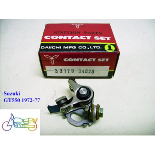 Suzuki GT550 Contact Point 1972-1977  PN: 33170-34020 free post