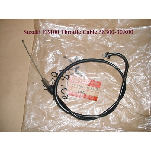 Suzuki FB100 Throttle Cable 58300-30A00 free post