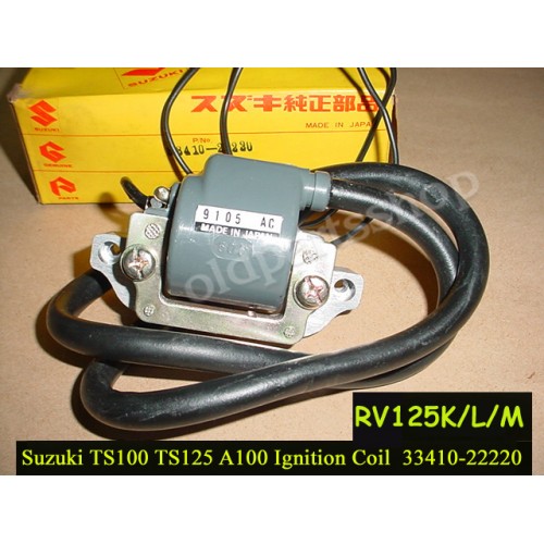 Suzuki A100 RV125 Ignition Coil 33410-22220 free post