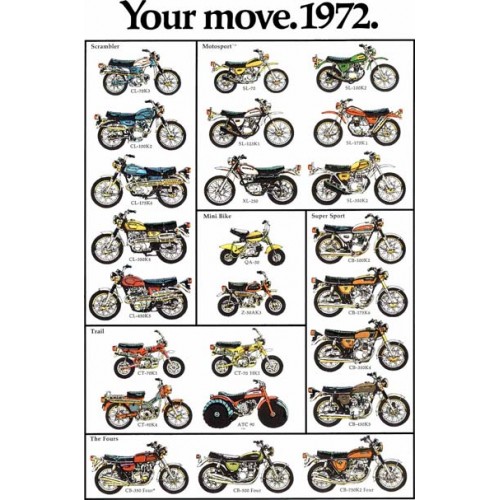 Honda 1972 Your Move T-Shirt