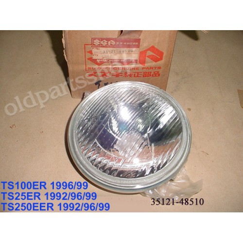Suzuki TS100 TS125 TS250 Headlight TS100ER TS125ER TS250ER Head Lamp 35121-48510 free post