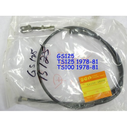 Suzuki TS100 TS125 Clutch Cable 58200-48000