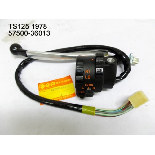 Suzuki TS125 Switch with Lever Assy 1978 57500-36013 free post