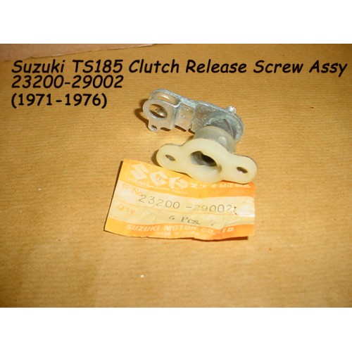 Suzuki TS185 Clutch Release Assy 1971-1976 NOS CLUTCH RELEASE SCREW 23200-29002 