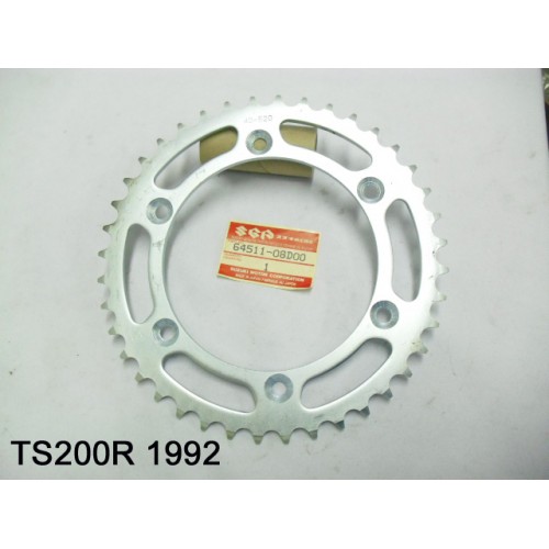 Suzuki TS200 TS200R Rear Sprocket 64511-08D00