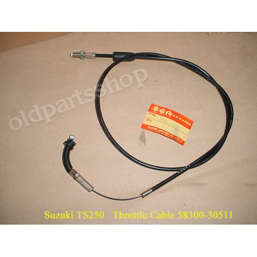 Suzuki TS250 Throttle Cable Assy 58300-30511 free post